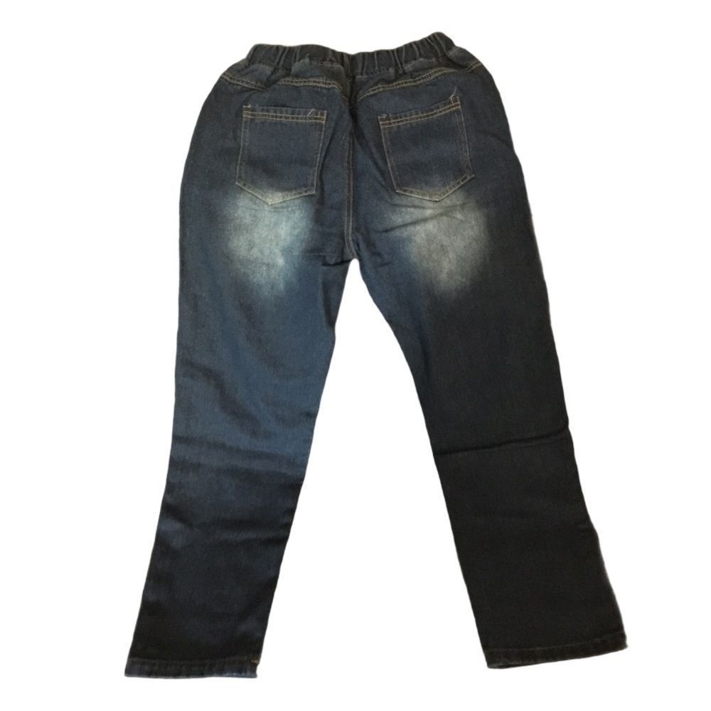 Rabbit Embroidered Straight Leg Jeans-New!! - Picture 3 of 9